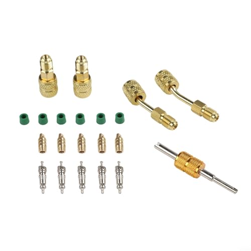 Kit Adaptador Split R410A 5/16 a 1/4 Pulgadas, Conector Latón