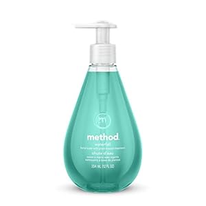 Method Gel Hand Soap, Waterfall, Biodegradable Formula, 12 oz, (Pack of 1)