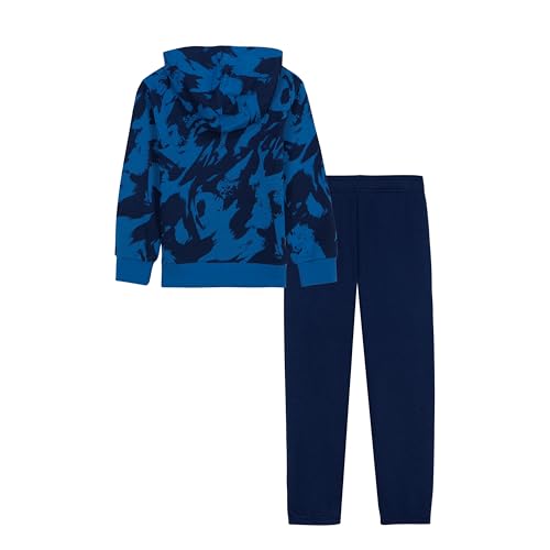 Image of Under Armour Boys' 2-Piece Hoodie Set, Pullover Sweatshirt and Fleece Pants