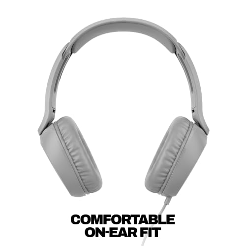 Image of Skullcandy Icon 180 Wired On-Ear Headphones - Cement