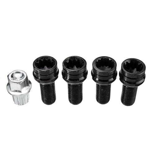 Tuercas de rueda antirrobo para VW Golf evita pérdidas con tornillos de seguridad de cubo