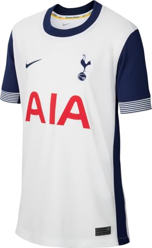 Maillot Nike THFC enfant pour football - Tenue domicile blanche de Tottenham