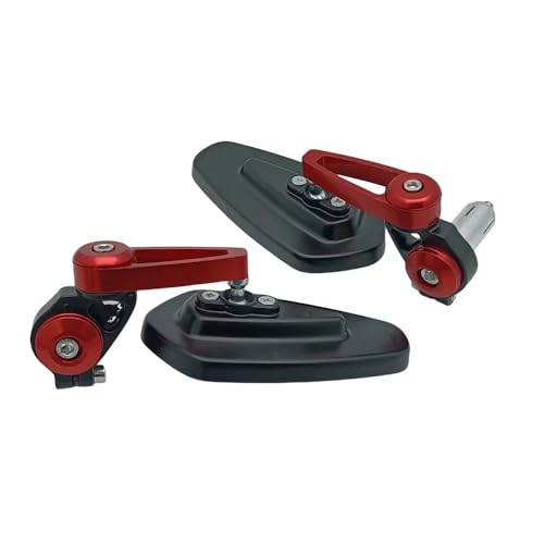 Espejo retrovisor de scooter Kaabo Mantis y Wolf Warrior con reflector lateral 5