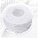 Uonlytech 1pc White Wedding Lace Ribbon for Decoration Pure Lace Brim Belt for Packaging Celebrations for Floral Arrangements Wrapping Non- Safe for All Occasions