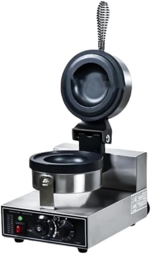 JBJSHHY ワッフルメーカー、アイスクリームバーガーメーカー、 バーガーメーカー、ホットサンドメーカー 電気、火傷防止ハンドル、厚みのあるステンレス素材、焦げ付き防止加工のフライパンで、均一な加熱、業務用ハンバーガーマシン (スタンダードなバーガーマシ