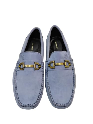 Image of BUZZBASK Men?s Synthetic Leather Loafers | Premium Soft Comfort Driving Shoes | Lightweight Casual Slip-On Moccasins for Office, Party, Anti-Skid Sole Stylish Formal Shoes