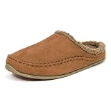 Deer Stags Mens Slippers, Pantofole da infilare Uomo, Castagna, 49 EU