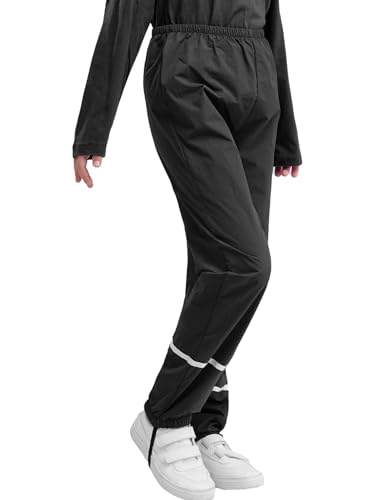 Kids Boys Girls Outdoor Lightweight Rain Pants Rainwear Mud Dirty Proof Rain Trousers Windproof Pants2