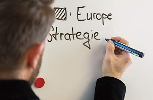 Schneider Maxx 290 Marker (für Whiteboards und Flipcharts, Rundspitze 2-3 mm Strichstärke, rückstandsfrei trocken abwischbar, hohe Qualität, kräftig und farbintensiv) Etui mit 8 Farben