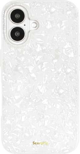 Coque nacre iPhone 16 premium avec technologie magnétique invisible
