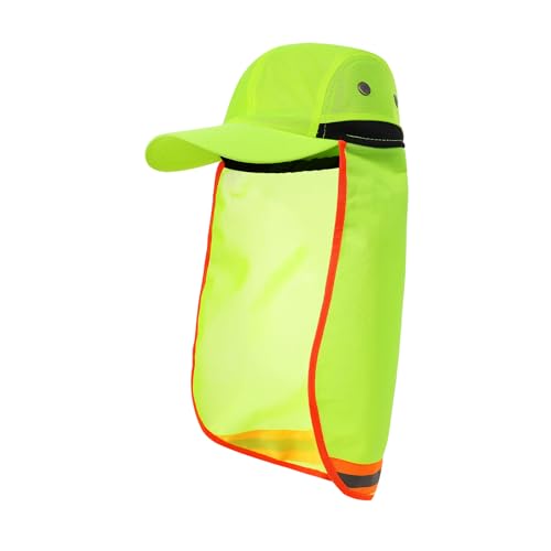 Chapeau de soleil réfléchissant avec rabat de cou en maille pour la randonnée et le safari