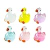 Loutas bowdee 180 Pcs Glow in The Dark Goose Miniature Figurines Set Luminous Goose Figurines for Fairy Garden Terrarium and Home Decor #5