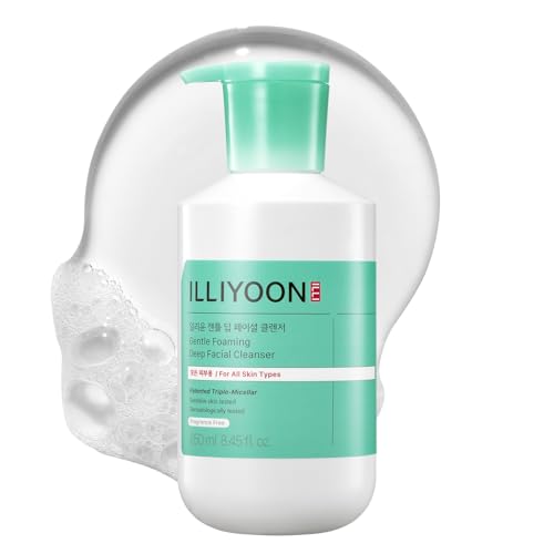 Illiyoon Gentle Deep Facial Cleanser | Low pH Gel-to-Foam Face Wa...