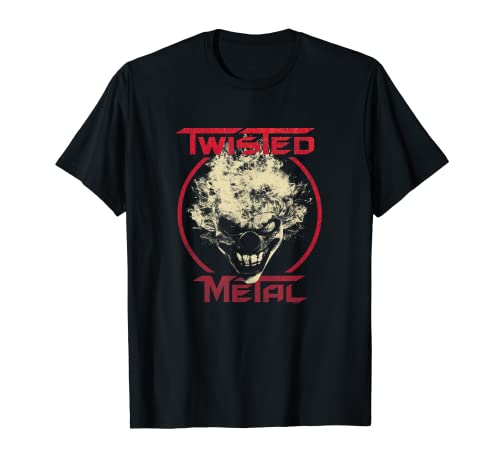 Twisted Metal Sweet Tooth Circle Logo T-Shirt