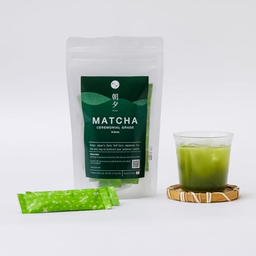 Té matcha en sticks de 10 x 2g ceremona miniatura 4