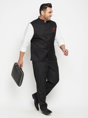 Image of Vastramay Plus Men's Nehru Jacket