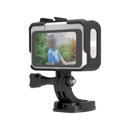 Cage Protective Frame Compatible for Insta360 Go Ultra,for Insta360 Go Ultra Protective Frames,with Mount Adapter & Screw, Housing Shell Can be Connected to a Tripod, Selfie Stick