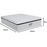 Colchão De Molas Pocket Ensacadas Tower Gazin 1,93m King glide
