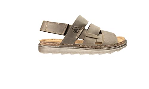 Sandalias trekking de cuero Lumberjack Isla con suela de gran agarre en talla 45