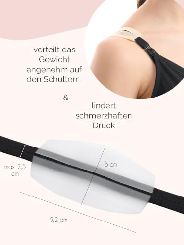 Foto von Herzmutter BH-Schulterpolster Silikon 6er-Set Trägerpolster 9300