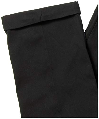 Coca-Cola Jeans Calça Casual Straight Men com Dobra, 42, Preto