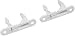 2 Pack - 131763310 Washer Door Strike For Frigidaire Electrolux