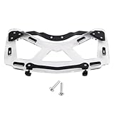 Areyourshop Support de Bagage en Verre Acrylique 10mm pour BMW K1600 GT 2017 2024 pour BMW K1600 GTL 2011 2024, pour Porte Bagages Topcase Arrière avec 10 Points de Fixation, Charge Maximale 5kg