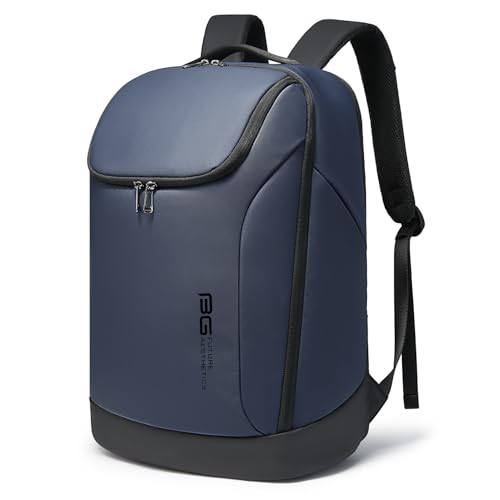Image of BANGE Business Commute Backpack Waterproof fit 15.6 Inch adopt in Commute,Travel Durable Backpack (Blue)