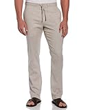 Cubavera Men's L/V/E Dstring Mini Stripe Pant Drawstring, Chinchilla, XX Large