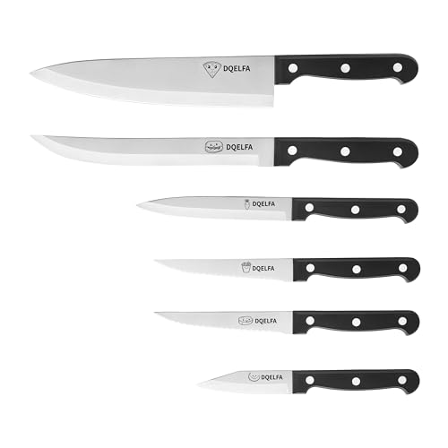 DQELFA 6-Piece Fun Icon Knife Set