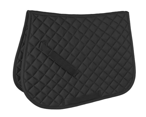 Dover Saddlery Pony Quilted Square Pad, Color: Navy, Size: 20 X 17