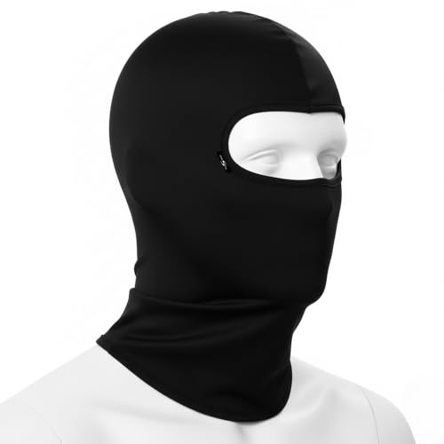 Image of Kingsway Balaclava for Girls 4-Way Stretch | Motorcycle Full Face Mask Under Helmet | Breathable Sweat Absorbing Quick Dry Fabric | UV & Dust Protection