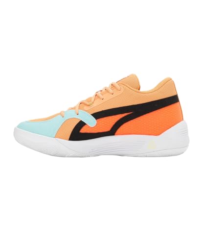 Image of Puma Unisex-Adult TRC Blaze Court Clementine-Ultra Orange Basketball Shoe - 9UK (37658223)