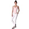 NIKIBIKI-Women-Seamless-Ribbed-V-Neck-Bodysuit-Made-in-USA-One-Size NIKIBIKI Women Seamless Ribbed V-Neck Bodysuit, Made in U.S.A, One Size (Baby Pink)
