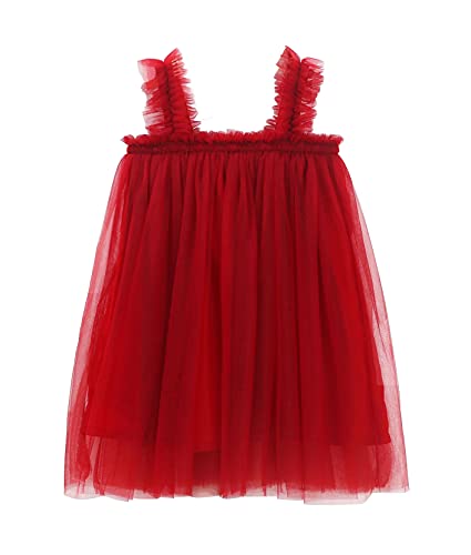 Little Baby Girl Layered Tulle Lace Tutu Dress Kids Sleeveless Tank Princess Birthday Dresses Formal Party Gowns