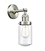 Innovations 203-SN-G314-LED Dover 1 Light Sconce Part of The Franklin Restoration Collection, Brushed Satin Nickel