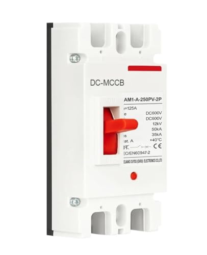 Disjoncteur solaire 2P 160A à boîtier moulé haute résistance thermique DC 300V