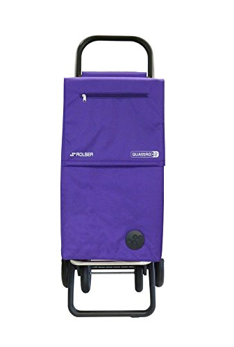 Rolser SBE001 Quattre.2 Sbelta MF Chariot à courses à roulettes Mûre