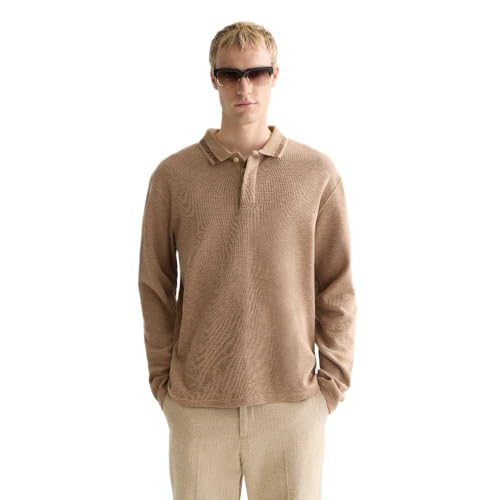 Polo rayé relaxed-fit homme pour un style décontracté chic
