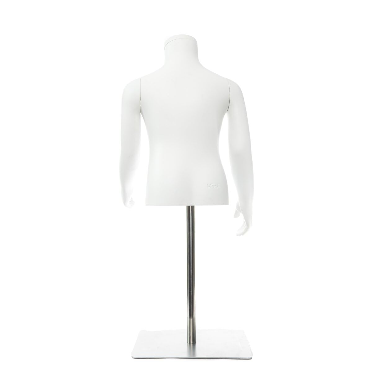 2X Kindertorso Büste KG 116 Unisex Schaufensterpuppe Kind Mannequin + Standfuß | Kindermannequin Kinderschaufensterpuppe Kinderschneiderbüste Kinderbüste
