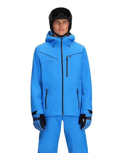 Amazon.com: Obermeyer Foraker Shell Jacket Shell Top - Mens - Blue