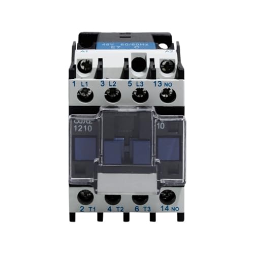 Contactor de voltaje de bobina 380V CJX2-1210 de alta resistencia para cuadros eléctricos