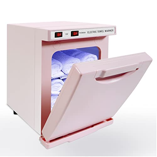 HYTOBP Pink Hot Towel Warmer, 5L Thermostatic Towel Heater, 2-in-1 Professional Mini Towel Warmer, Beauty Salon and Spa Towel Warmers for Facial.(Pink Towel Warmer) HYTOBP Pink Hot Towel Warmer, 5L Thermostatic Towel Heater, 2-in-1 Professional Mini Towel Warmer, Beauty Salon and Spa Towel Warmers for Facial.(Pink Towel Warmer)