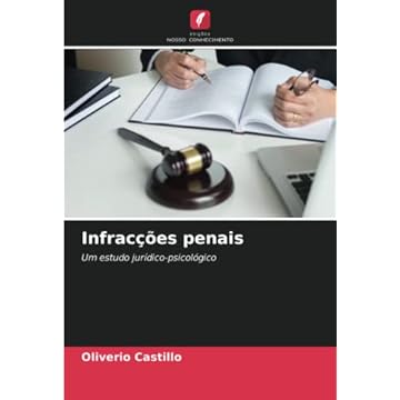 Capa do livro Infracções penais: Um estudo jurídico-psicológico