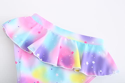 Image of Akokvlar Two Pieces Swimsuit Mermaid Bikinis Tankini Bathing Suit for Little Girls