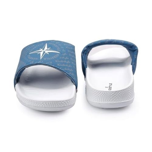 Image of Men's Streetwear Sliders | Extra Soft Doctor Recommended Chappals | Stylish Designer Textured Sole | Lightweight Comfortable Slip-On Slippers KS 2001