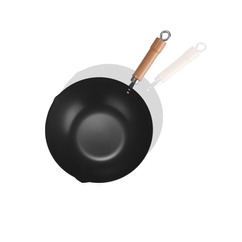 Wok con mango largo antiadherente 31.5 cm miniatura 2
