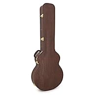 Foam Padded, Plush Lined Interior Deluxe Dreadnought Acoustic Bass Guitar Case 5-Ply Crossgrain Plywood Gold Plated Lockable Latches Accessory Compartment
