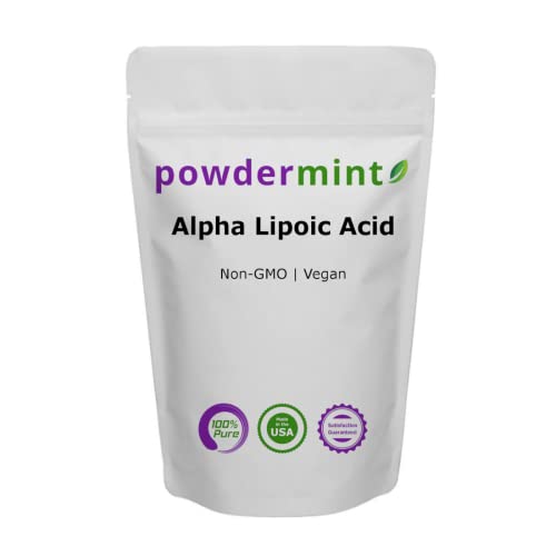 Alpha Lipoic Acid (RS-ALA) Powder by Powdermint (100 Grams)