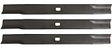 Set of 3 Blades for Buhler Farm King 84' Cut Finish Mower code 966167